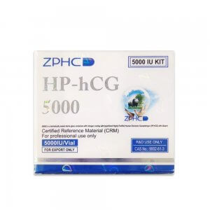 HP-hCG ZPHC — 5 000 IU (1 lyophilized vial)